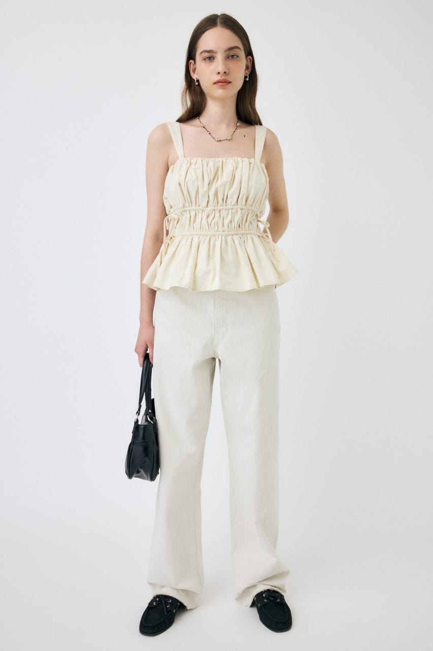 MOUSSY | HW WHT LOOSE STRAIGHT (ワイド ) |SHEL'TTER WEBSTORE