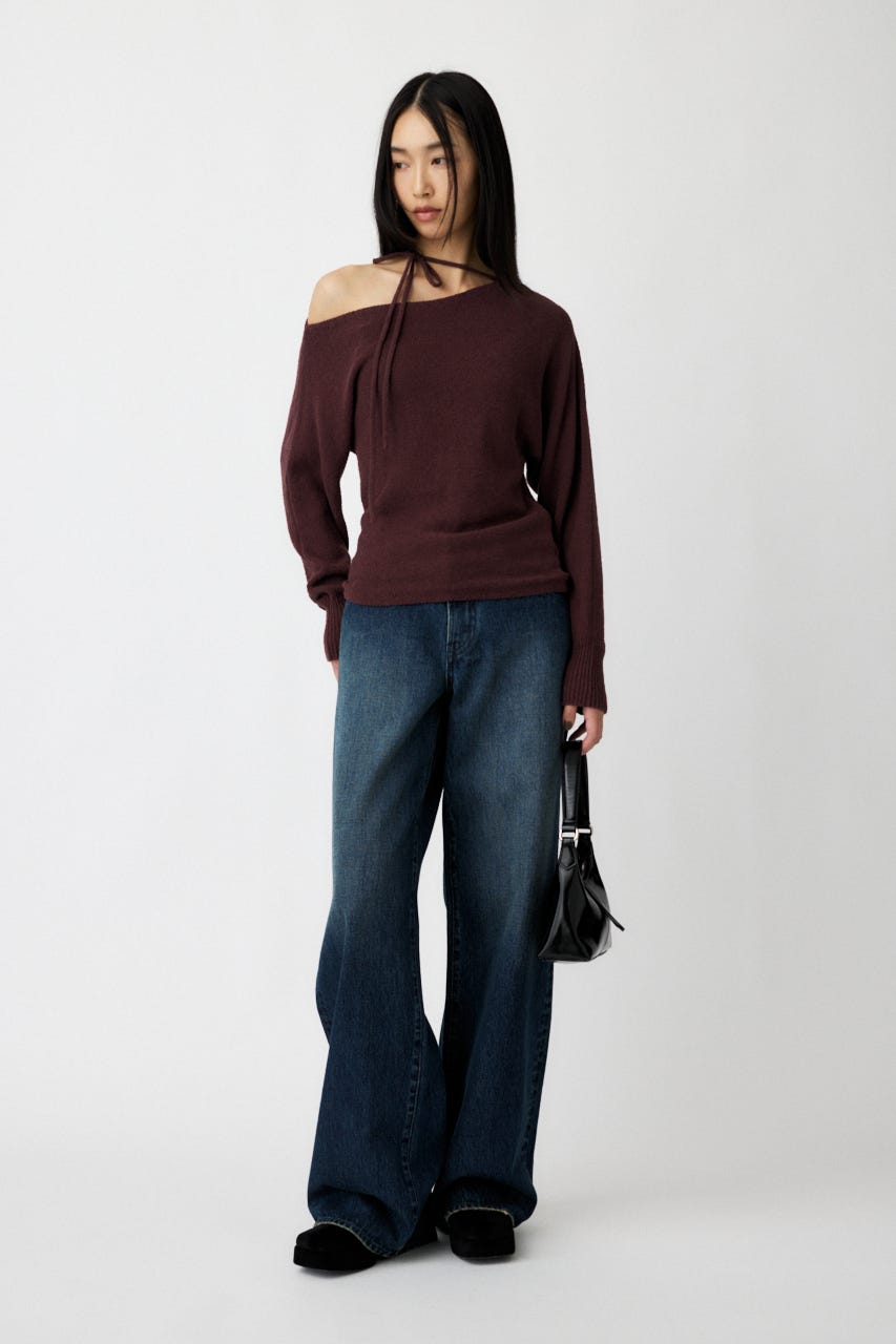 LOW SLUNG WIDE ストレート D/BLU 1