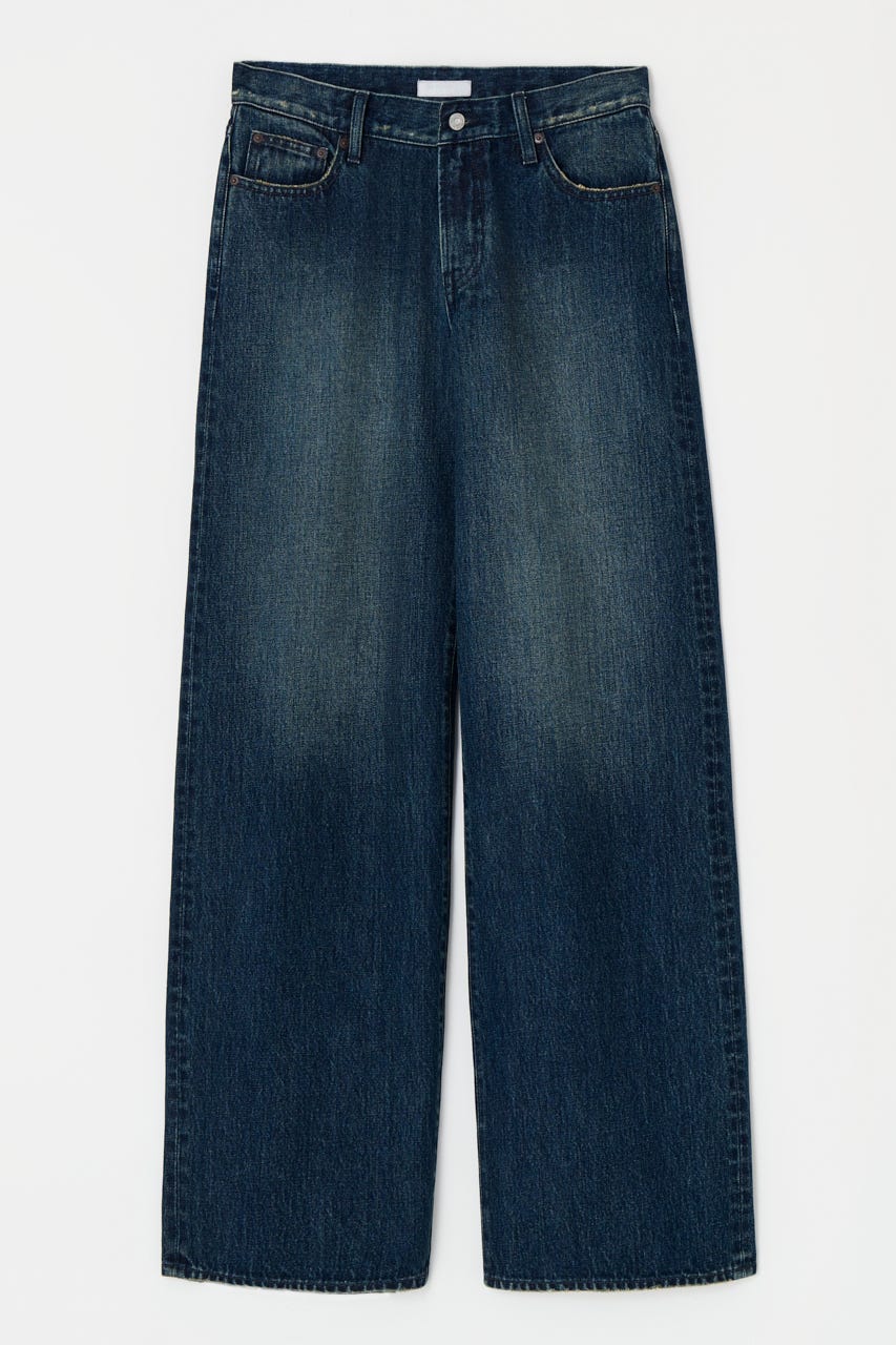 LOW SLUNG WIDE ストレート D/BLU 1