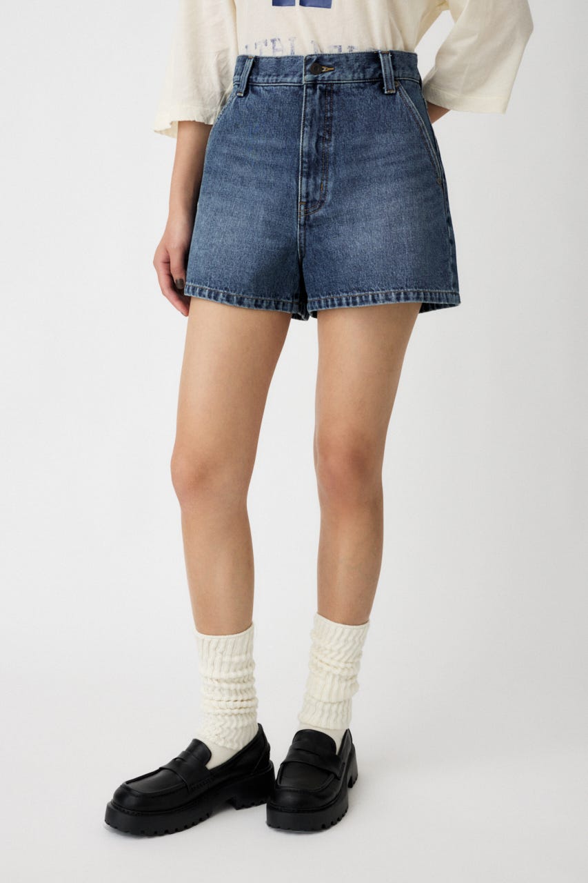 MOUSSY BEP HEART DENIM ショーツ　デニム MOUSSY BEP HEART DENIM ショーツ デニム - メルカリ