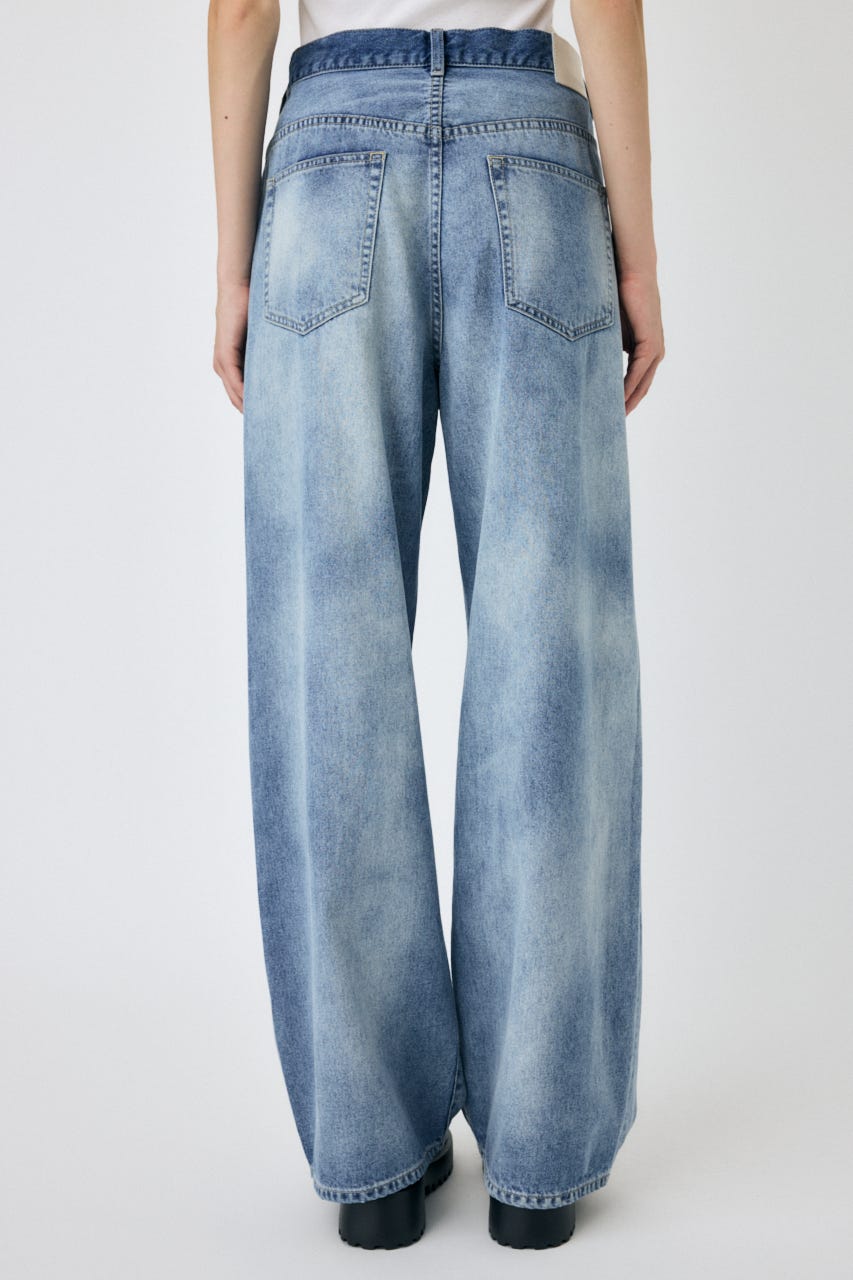 moussy DROP WAIST ストレートデニム MOUSSY | DROP WAIST ストレートデニム (ワイド ) |SHEL'TTER