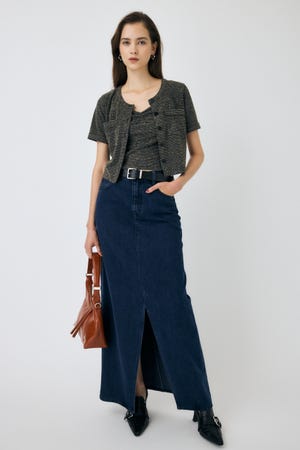 【MOUSSY】 デザインデニムスカート MOUSSY | PANEL MERMAID デニムスカート (スカート ) |SHEL'TTER