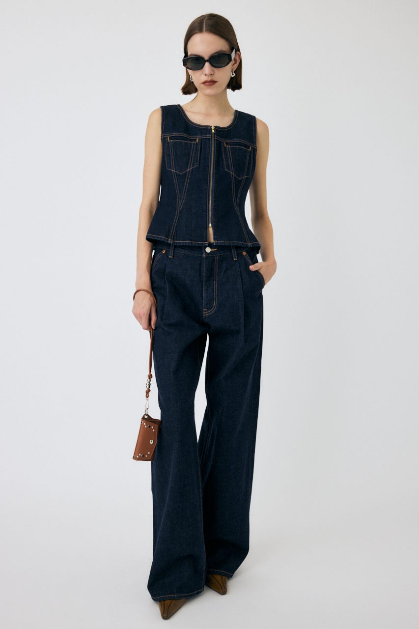 【希少】 MOUSSY waist fit strech skinny27サイズ moussy - 【希少】 MOUSSY waist fit strech skinny27サイズの
