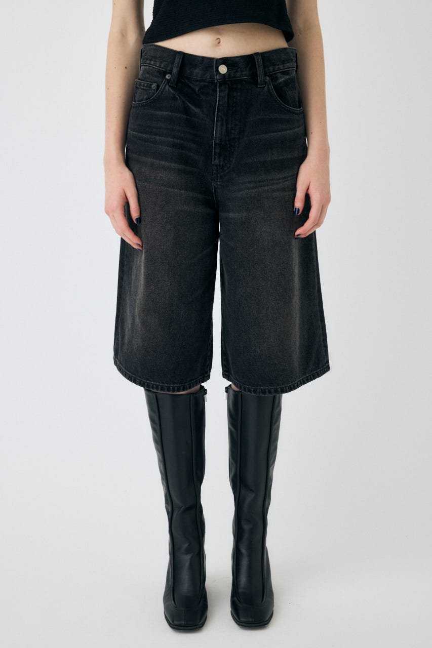 MOUSSY デニムショートパンツ rienda GYDA SLY 0サイズ moussy デニムショートパンツ ジーンズ SLY rienda GYDA 公式