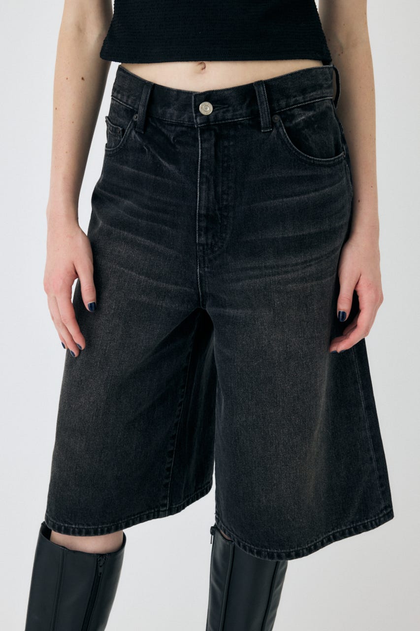 パンツ ALAA KNIT BAND BERMUDAS JöICEADDED ジョイスアディッド 「Triangle Pattern Knit Pants