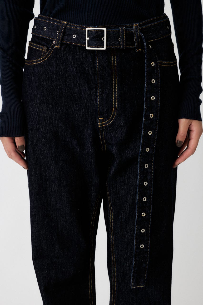 LOW SLUNG ブーツカットパンツ One Wash 2