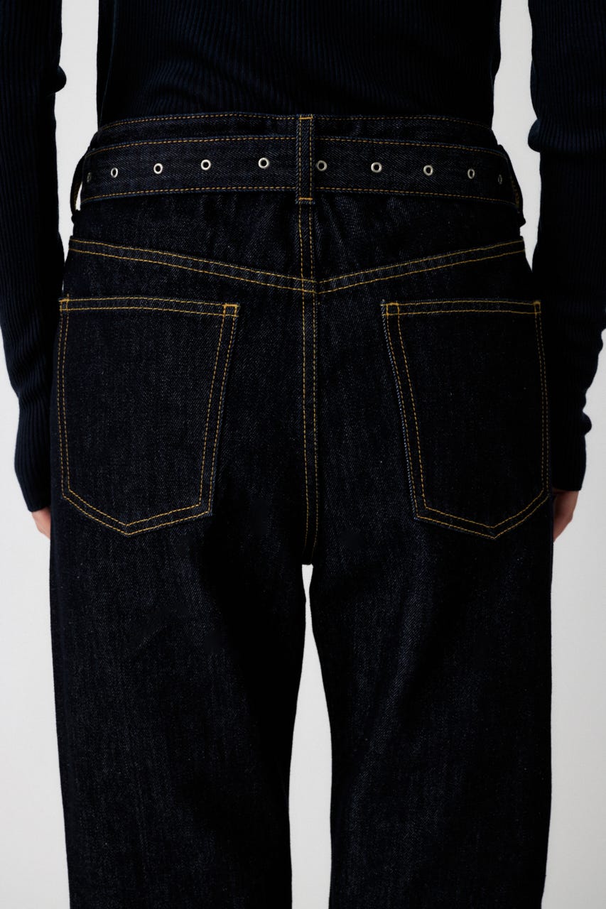 LOW SLUNG ブーツカットパンツ One Wash 2