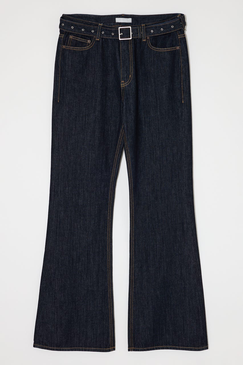 LOW SLUNG ブーツカットパンツ One Wash 2