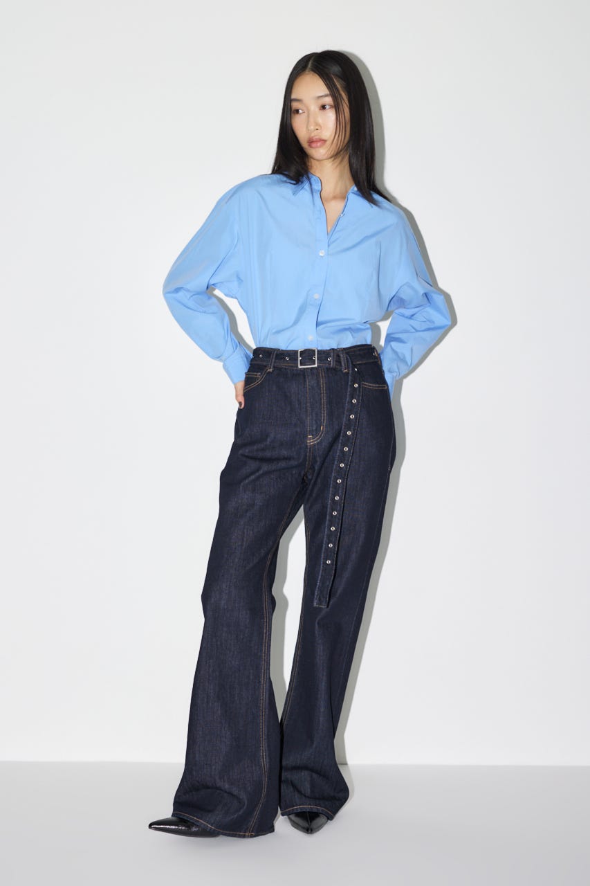 LOW SLUNG ブーツカットパンツ One Wash 2