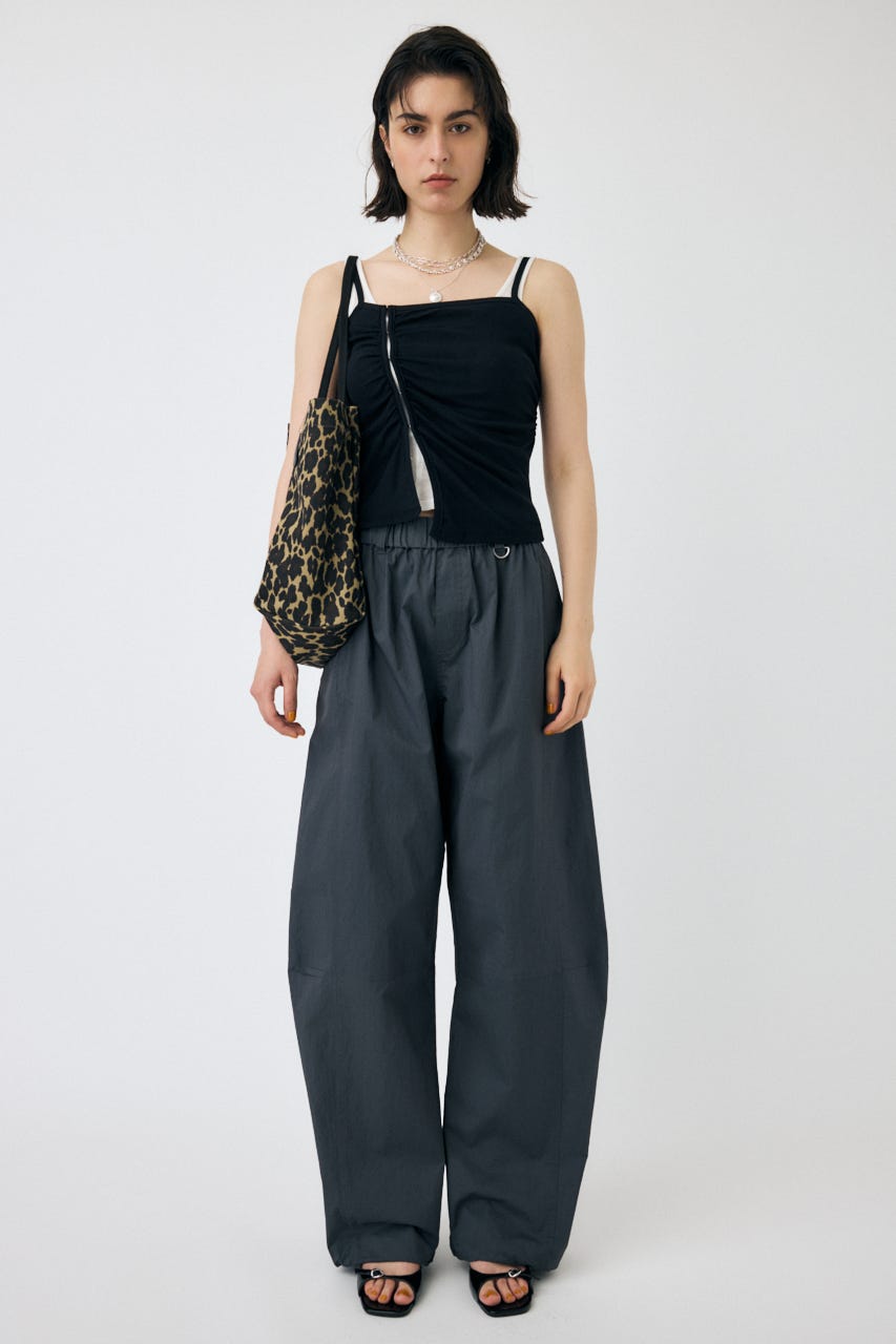 パンツ MOUSSY CURVED LINE CHEMICAL BAGGY MOUSSY | CURVED LINE CHEMICAL BAGGY (ワイド ) |SHEL'TTER