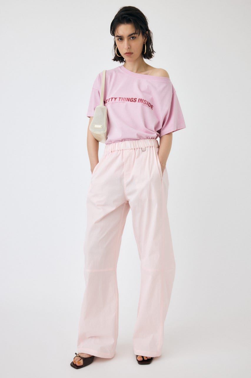 moussy CURVED LINE イージーパンツ MOUSSY | CURVED LINE イージーパンツ (パンツ ) |SHEL'TTER