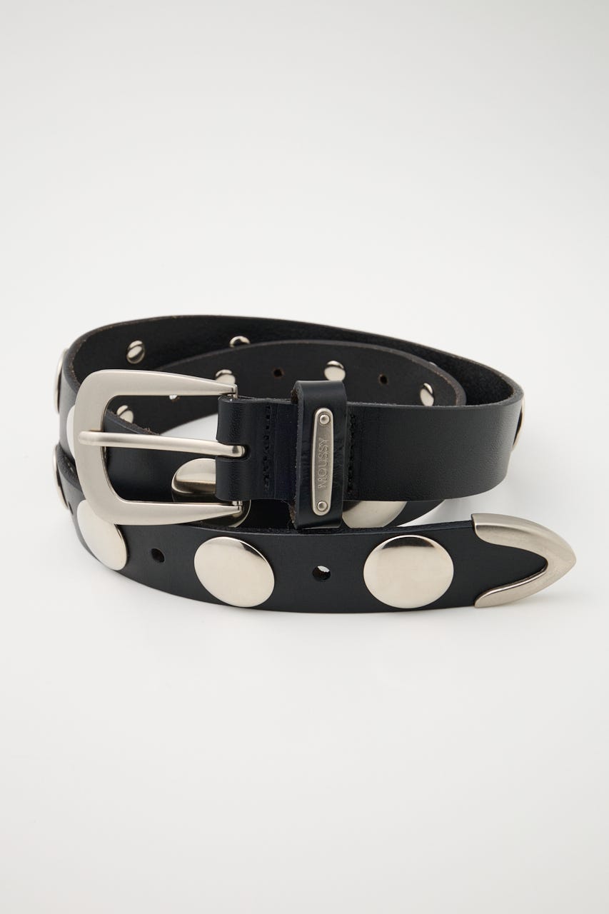 MOUSSY | STUDS LEATHER ベルト (ベルト ) |SHEL'TTER WEBSTORE