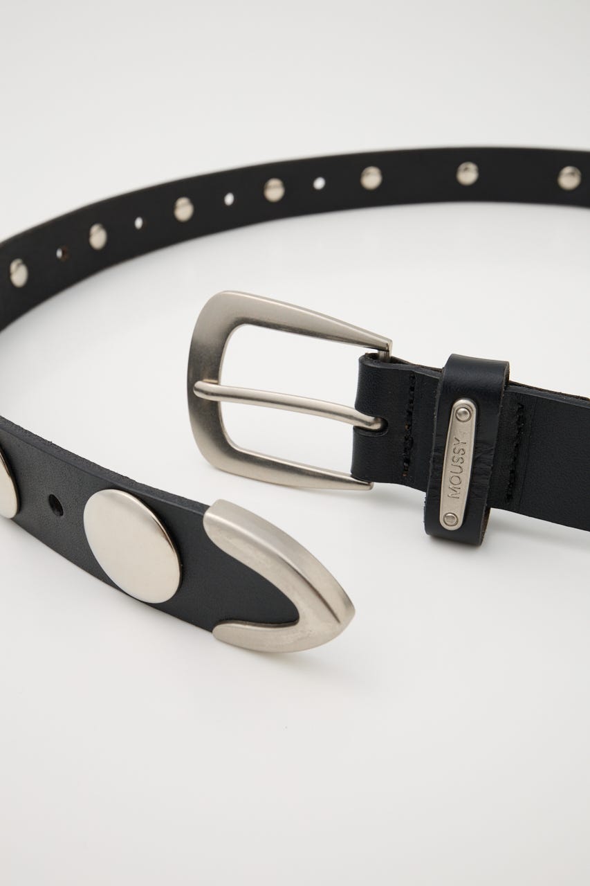 MOUSSY | STUDS LEATHER ベルト (ベルト ) |SHEL'TTER WEBSTORE