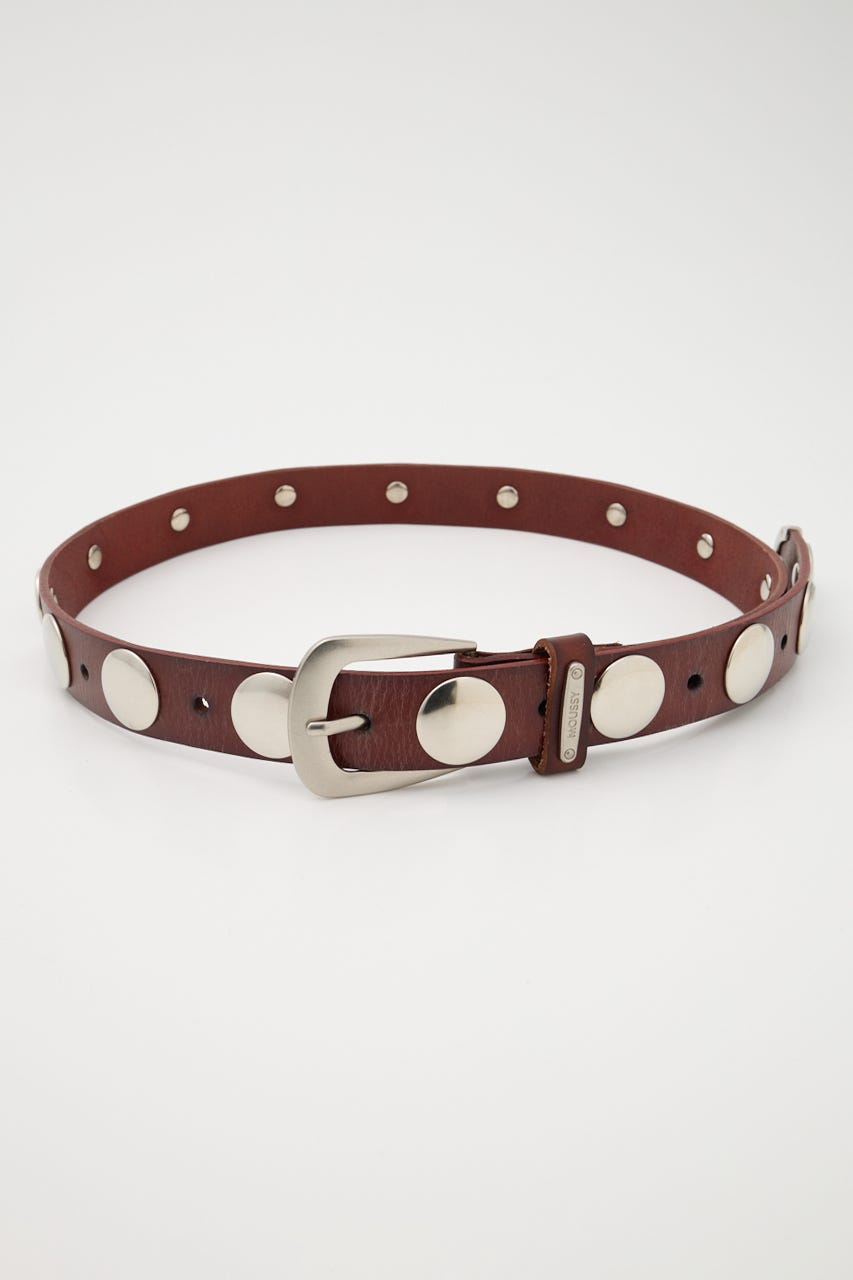 MOUSSY | STUDS LEATHER ベルト (ベルト ) |SHEL'TTER WEBSTORE