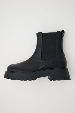 moussyスニーカーミュール黒 BLACK BY MOUSSY | lace up shoes (ローファー