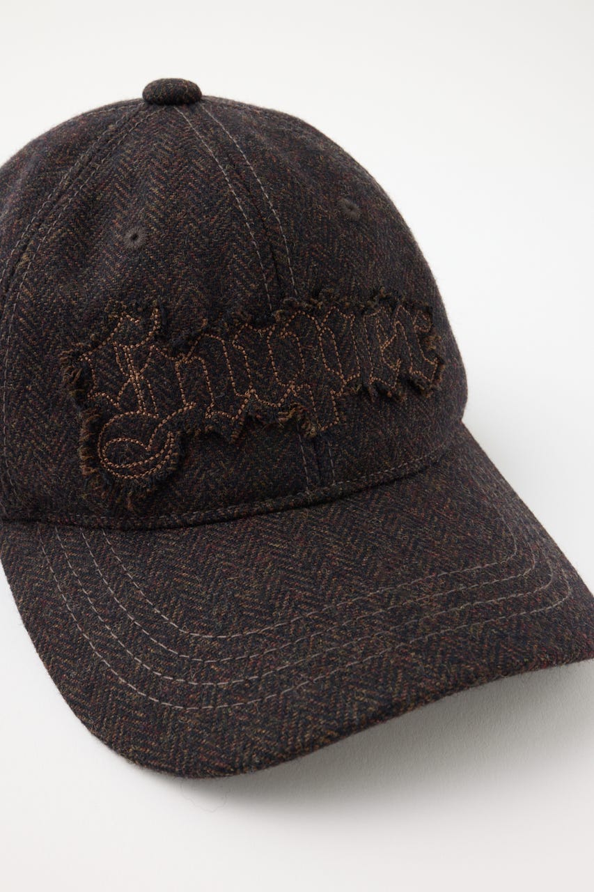 MOUSSY | PATCH WOOL ベースボールキャップ (帽子 ) |SHEL'TTER