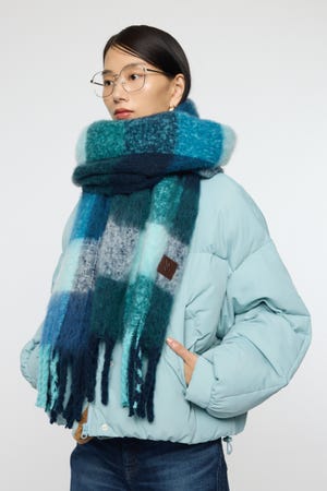 FLUFFY KNIT スカーフ