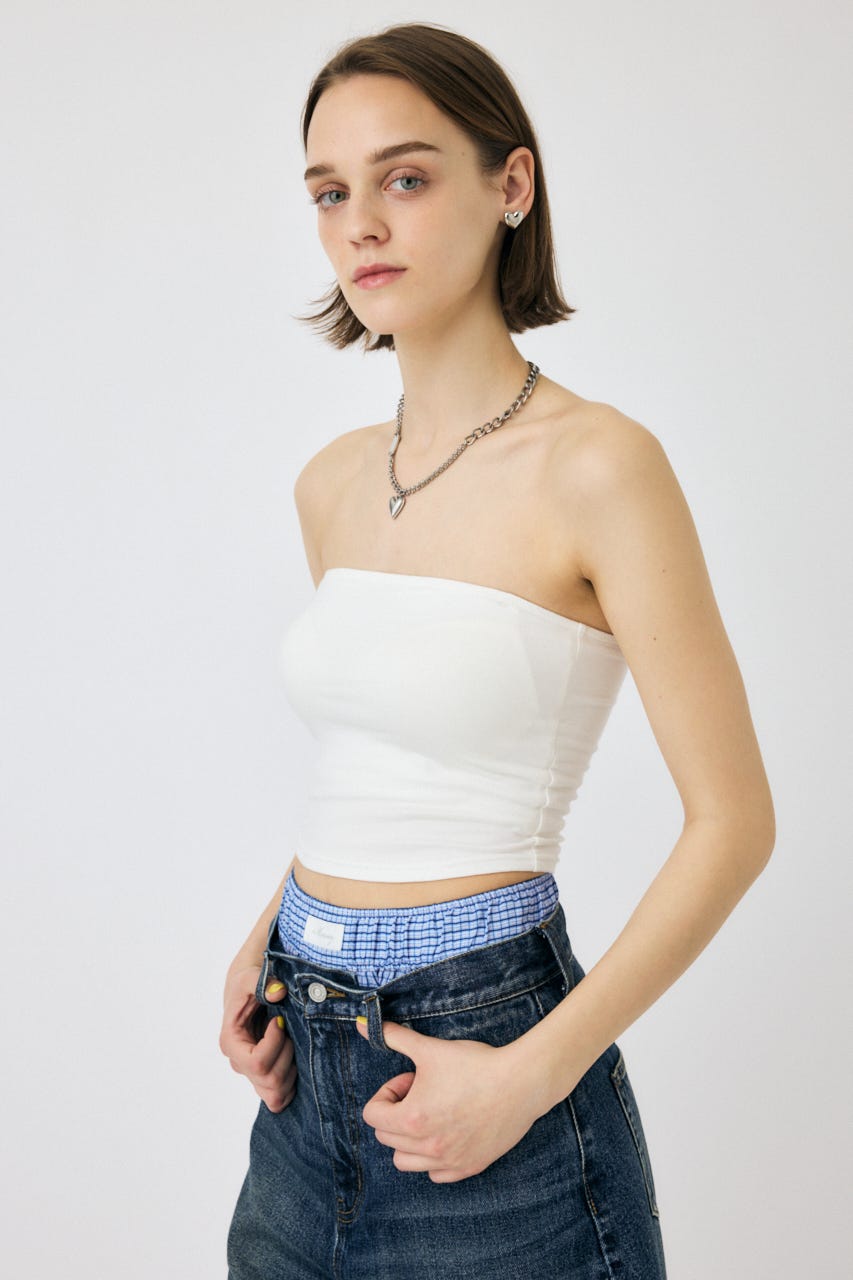 値下げ中！moussy ROXY キャミソール Web完売色 MOUSSY（マウジー）の「ROXY AMPHIBIOUS キャミソール