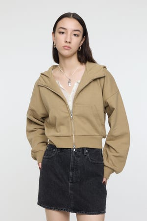 トップス MOUSSY GARMENT HOODIE MOUSSY GARMENT HOODIE