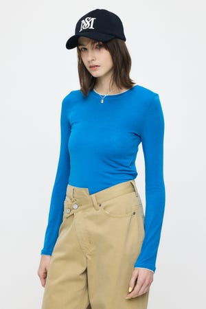 CONTRAST LAYER L/S TEE