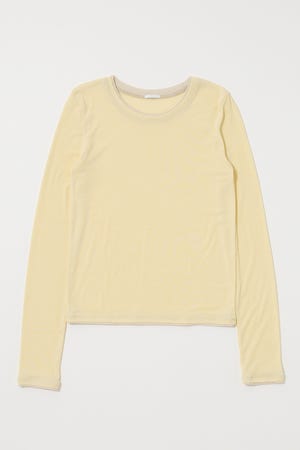 CONTRAST LAYER L/S TEE