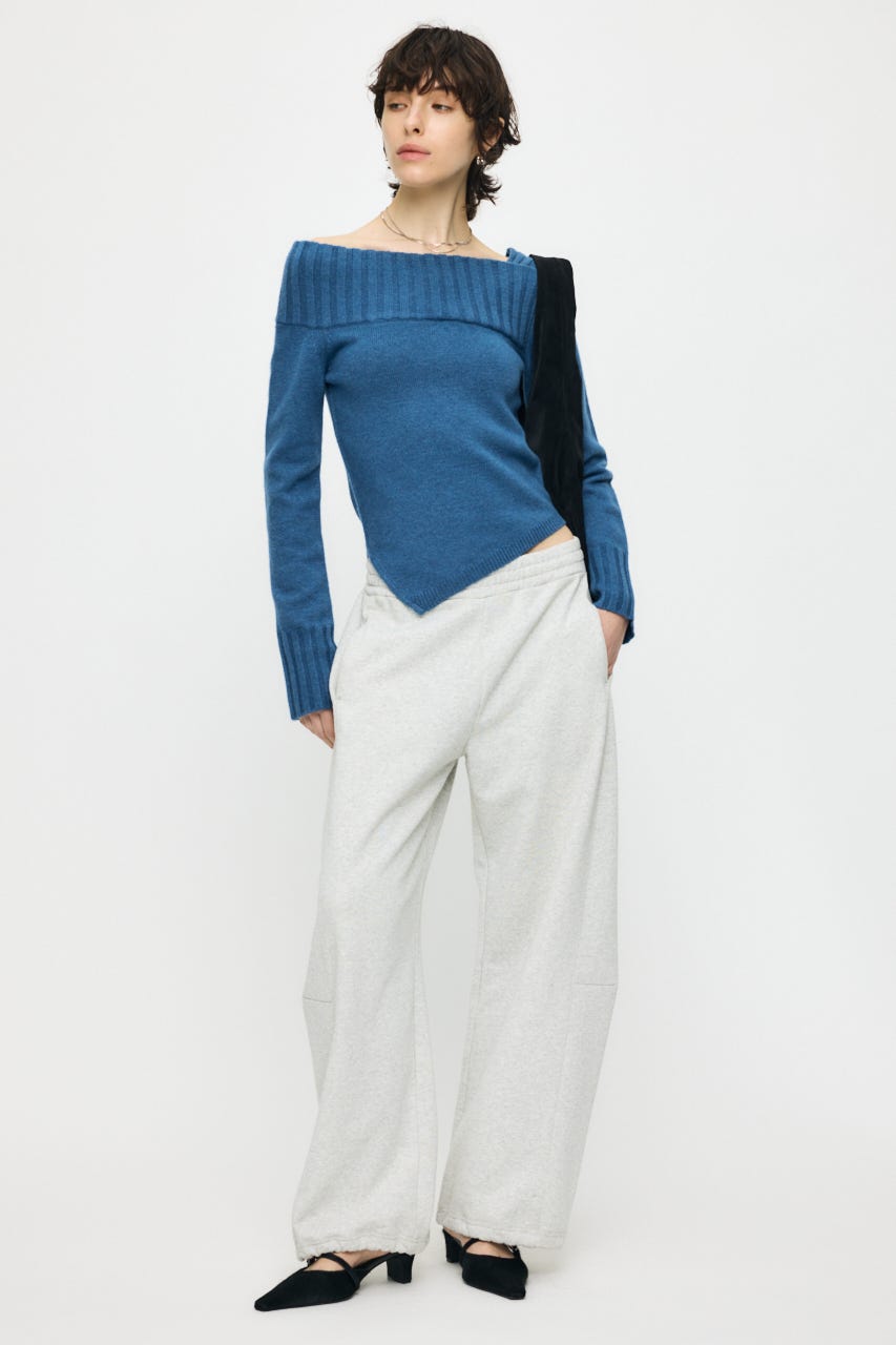 CURVE LINE SWEAT パンツ T.GRY 1