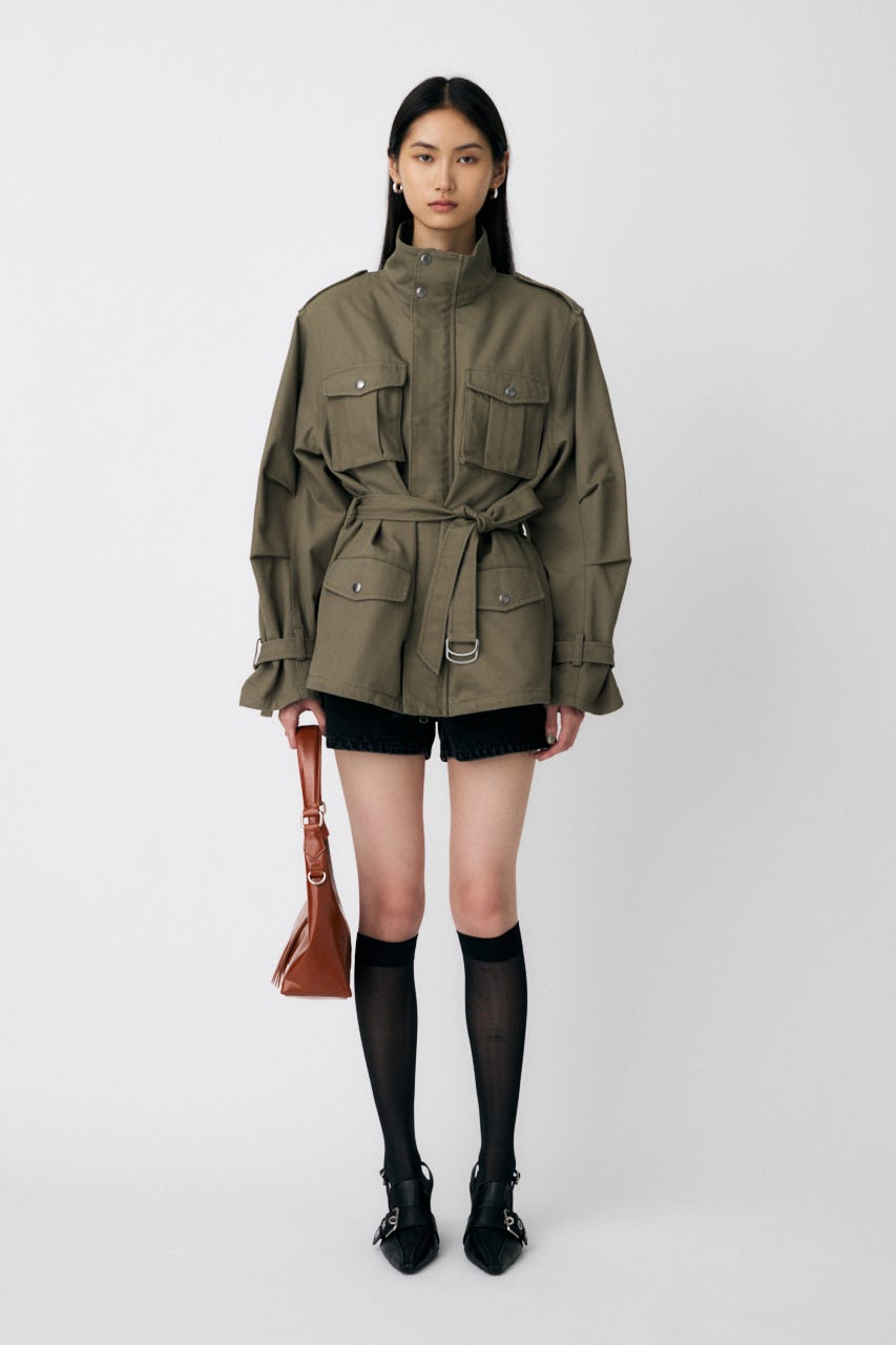 MOUSSY | BELTED CARGO ジャケット (その他アウター ) |SHEL