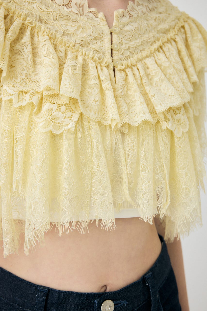 MOUSSY | LACE FRILLS トップス (シャツ・ブラウス ) |SHEL'TTER