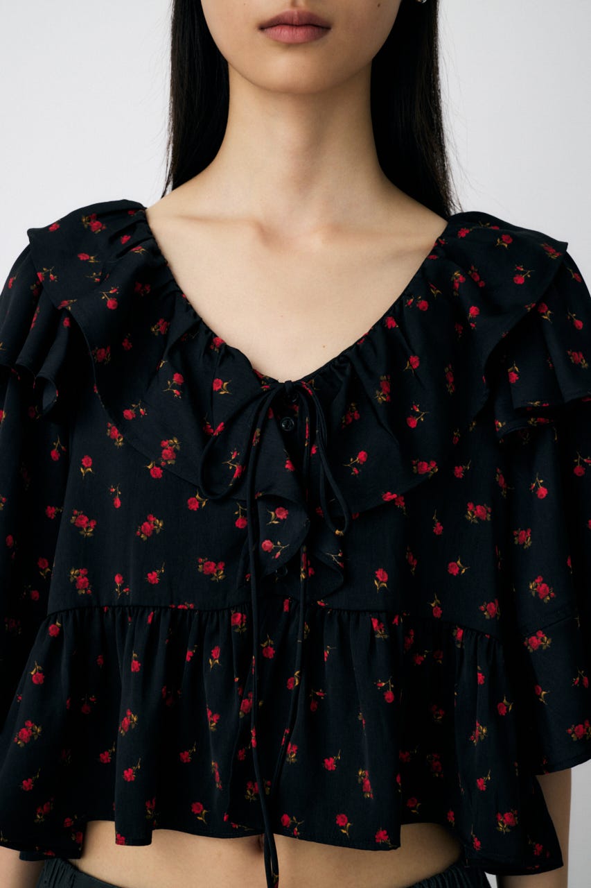 MOUSSY /花柄レーストップス moussy - moussy マウジー お花柄の洋服 フラワー レース
