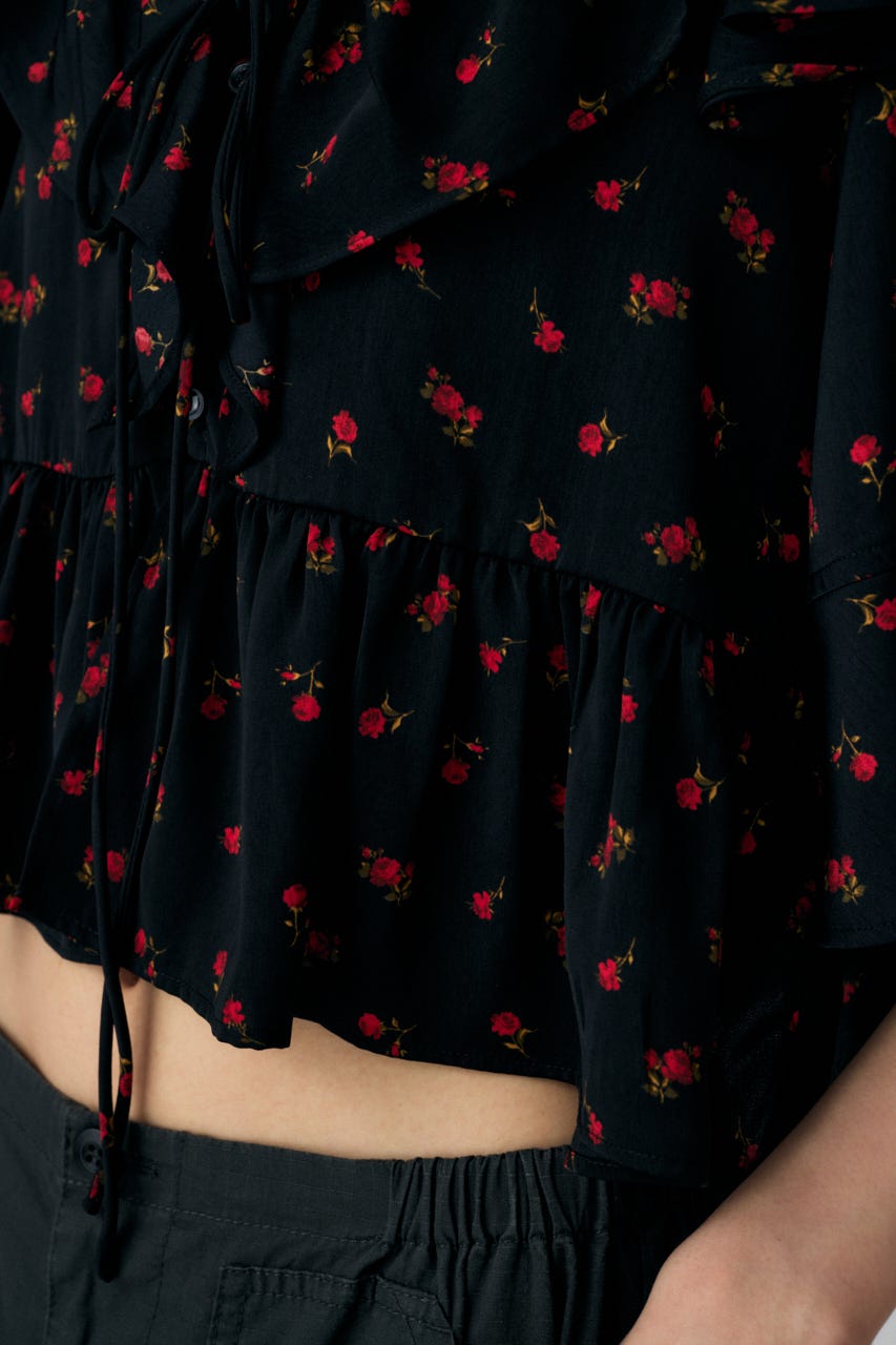 MOUSSY /花柄レーストップス moussy - moussy マウジー お花柄の洋服 フラワー レース