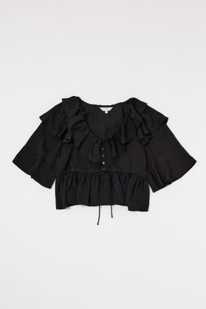 フリルトップス　マウジー MOUSSY | SHOULDER FRILLS トップス (その他トップス ) |SHEL