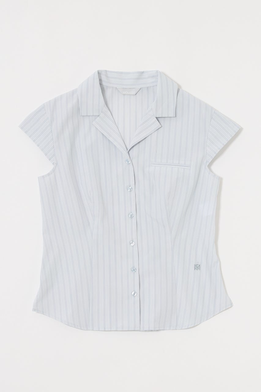 新品♪moussy☆MICRO SLEEVE SHIRT ブラウス MOUSSY | MICRO SLEEVE SHIRT ブラウス (シャツ・ブラウス