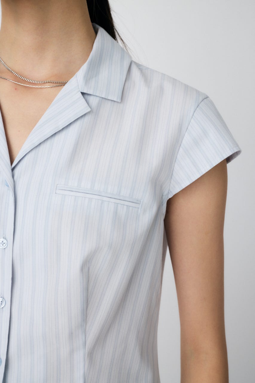 新品♪moussy☆MICRO SLEEVE SHIRT ブラウス MOUSSY | MICRO SLEEVE SHIRT ブラウス (シャツ・ブラウス
