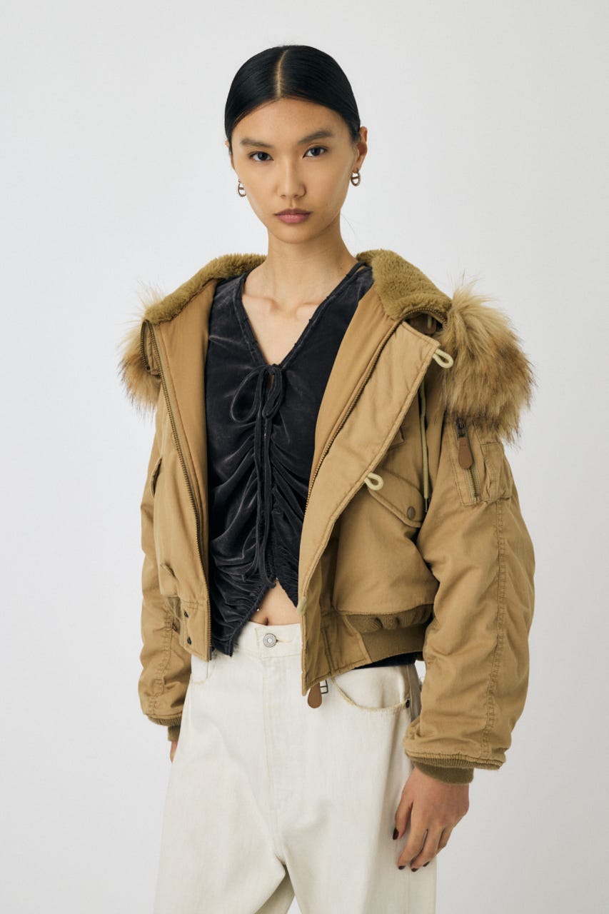 MOUSSY | 【先行予約特典対象商品】SHORT N2B (ブルゾン ) |SHEL