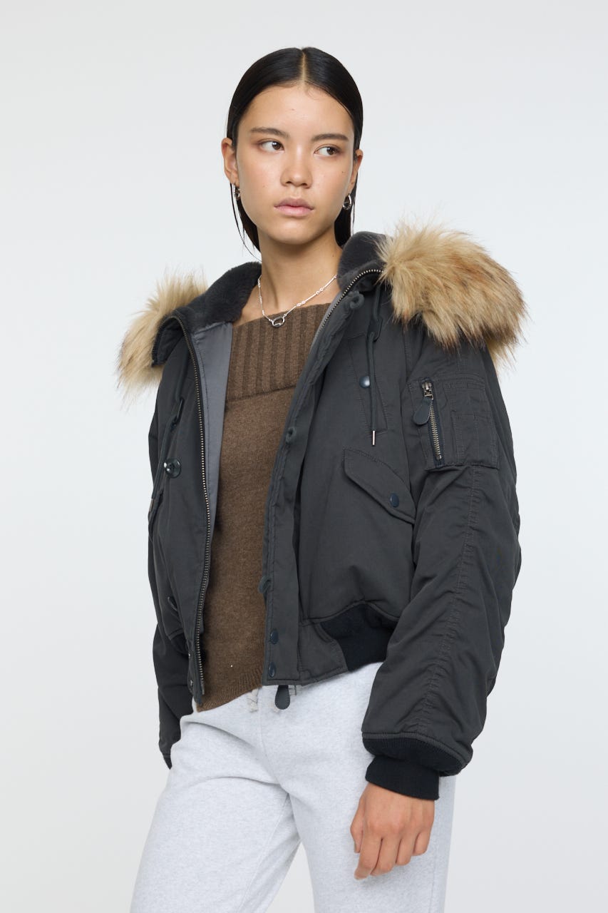 MOUSSY | 【再入荷！予約受付中】SHORT N2B (ブルゾン ) |SHEL