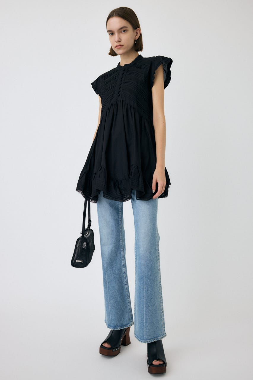 MOUSSY | LACY FRILL チュニック (チュニック・ロングトップス