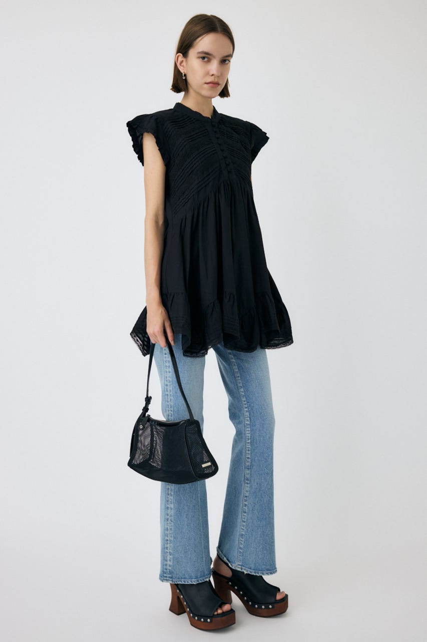 MOUSSY | LACY FRILL チュニック (チュニック・ロングトップス