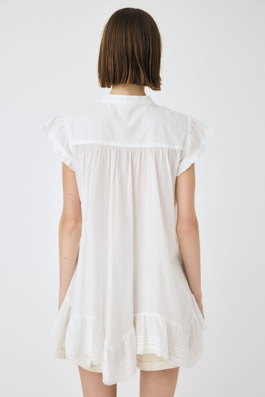 メドモワゼル　チュニック MOUSSY | LACY FRILL チュニック (チュニック・ロングトップス