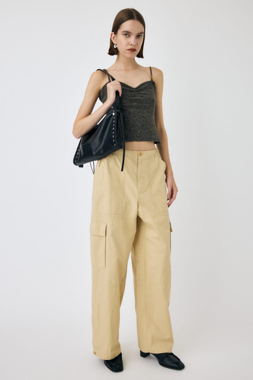 HARD EDIT MILITARY パンツ BEG 2