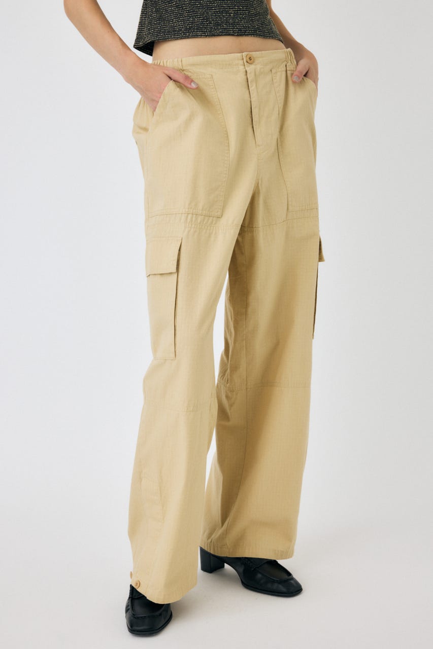 HARD EDIT MILITARY パンツ BEG 2