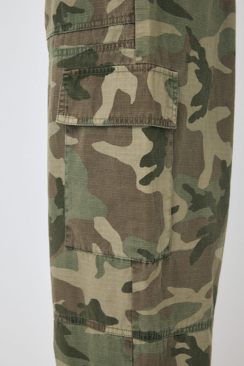 HARD EDIT MILITARY パンツ 柄KHA 1