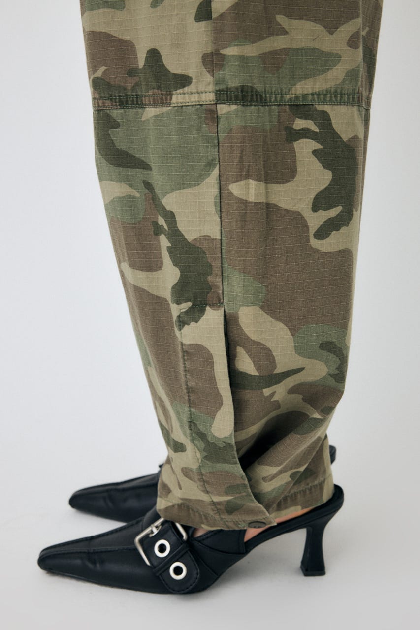 HARD EDIT MILITARY パンツ 柄KHA 1