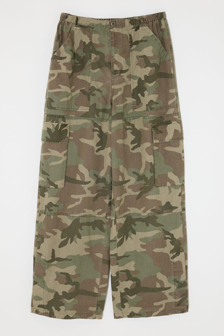 HARD EDIT MILITARY パンツ 柄KHA 1