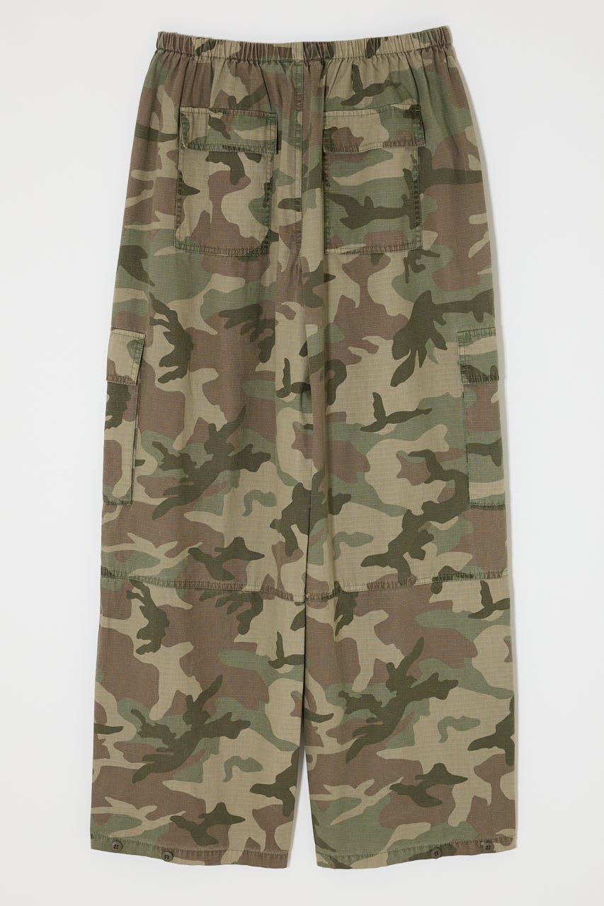 HARD EDIT MILITARY パンツ 柄KHA 1