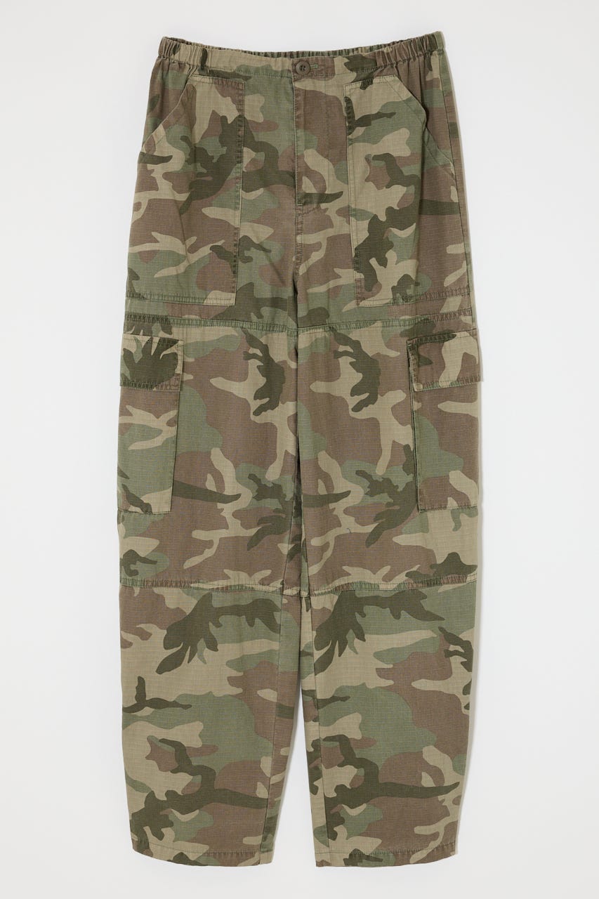 HARD EDIT MILITARY パンツ 柄KHA 1