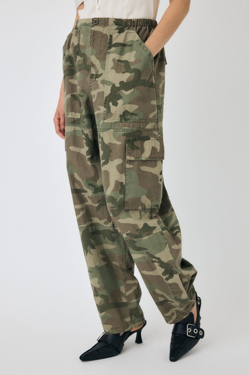 HARD EDIT MILITARY パンツ 柄KHA 1