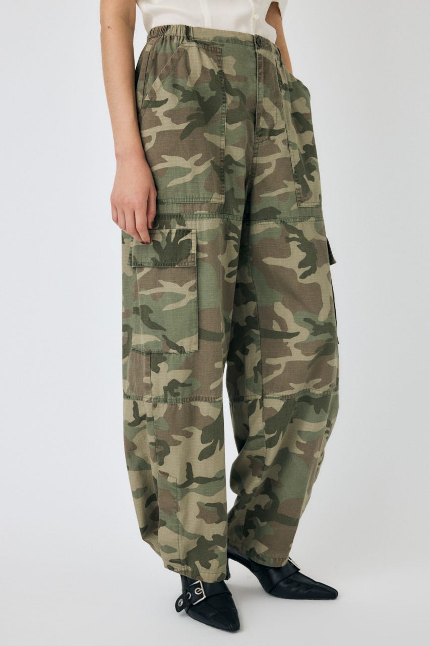 HARD EDIT MILITARY パンツ 柄KHA 1