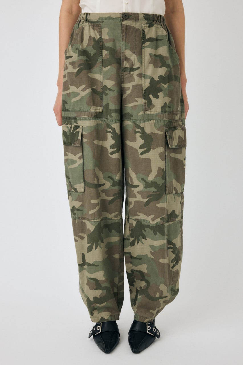 HARD EDIT MILITARY パンツ 柄KHA 1