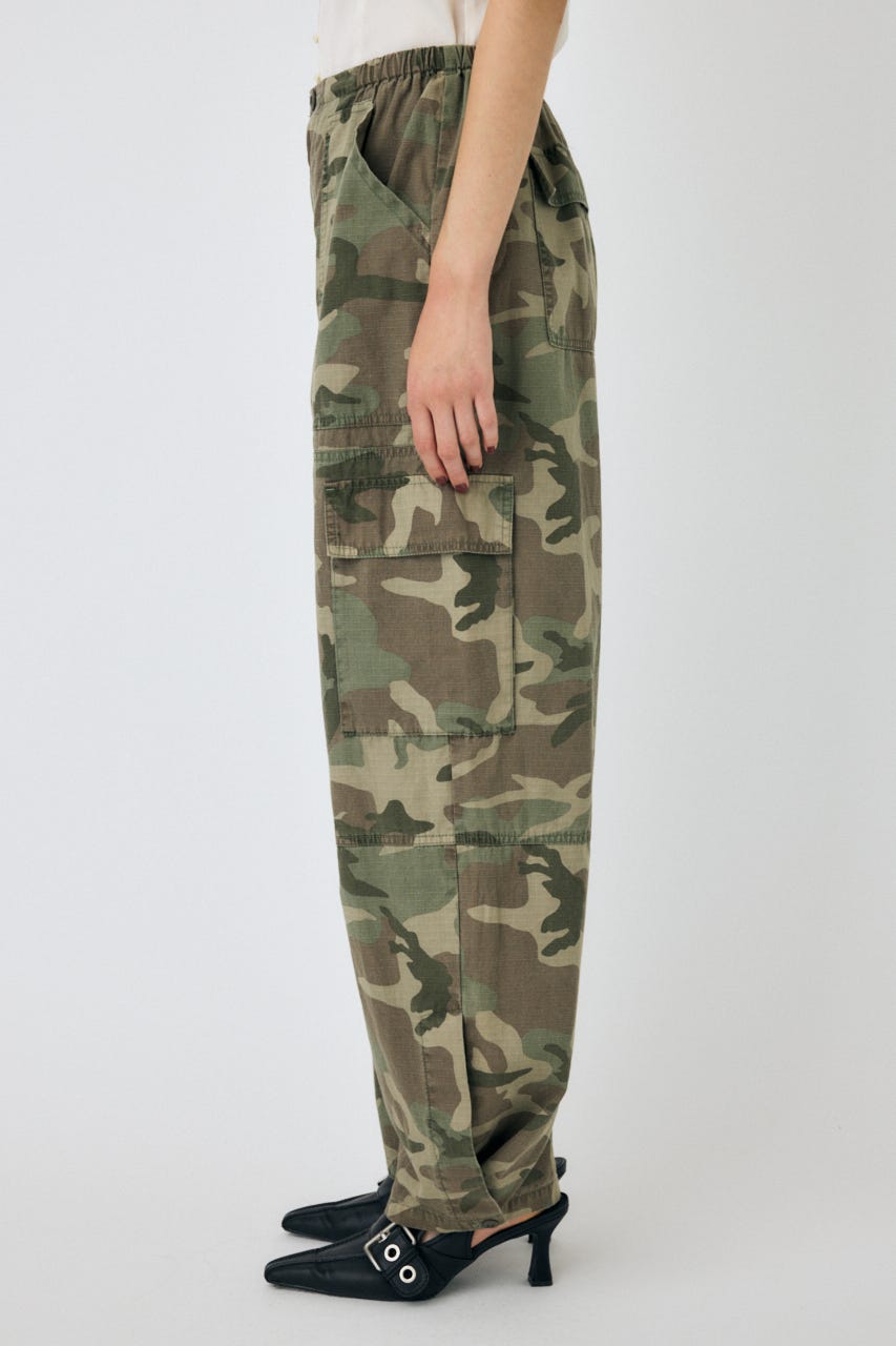 HARD EDIT MILITARY パンツ 柄KHA 1