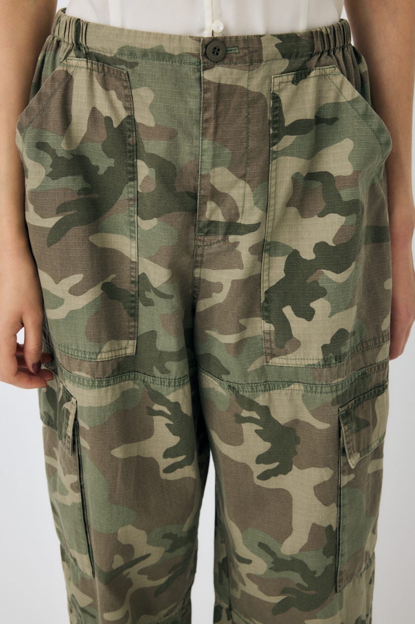 HARD EDIT MILITARY パンツ 柄KHA 1